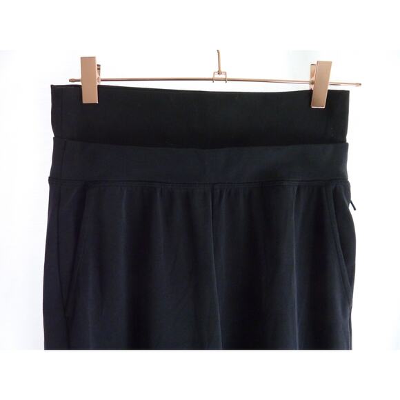 Athleta Black High Rise Wide Leg Pant XS T - Picture 2 of 6
